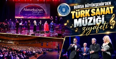 Bursa Büyükşehir’den Türk Sanat Müziği ziyafeti